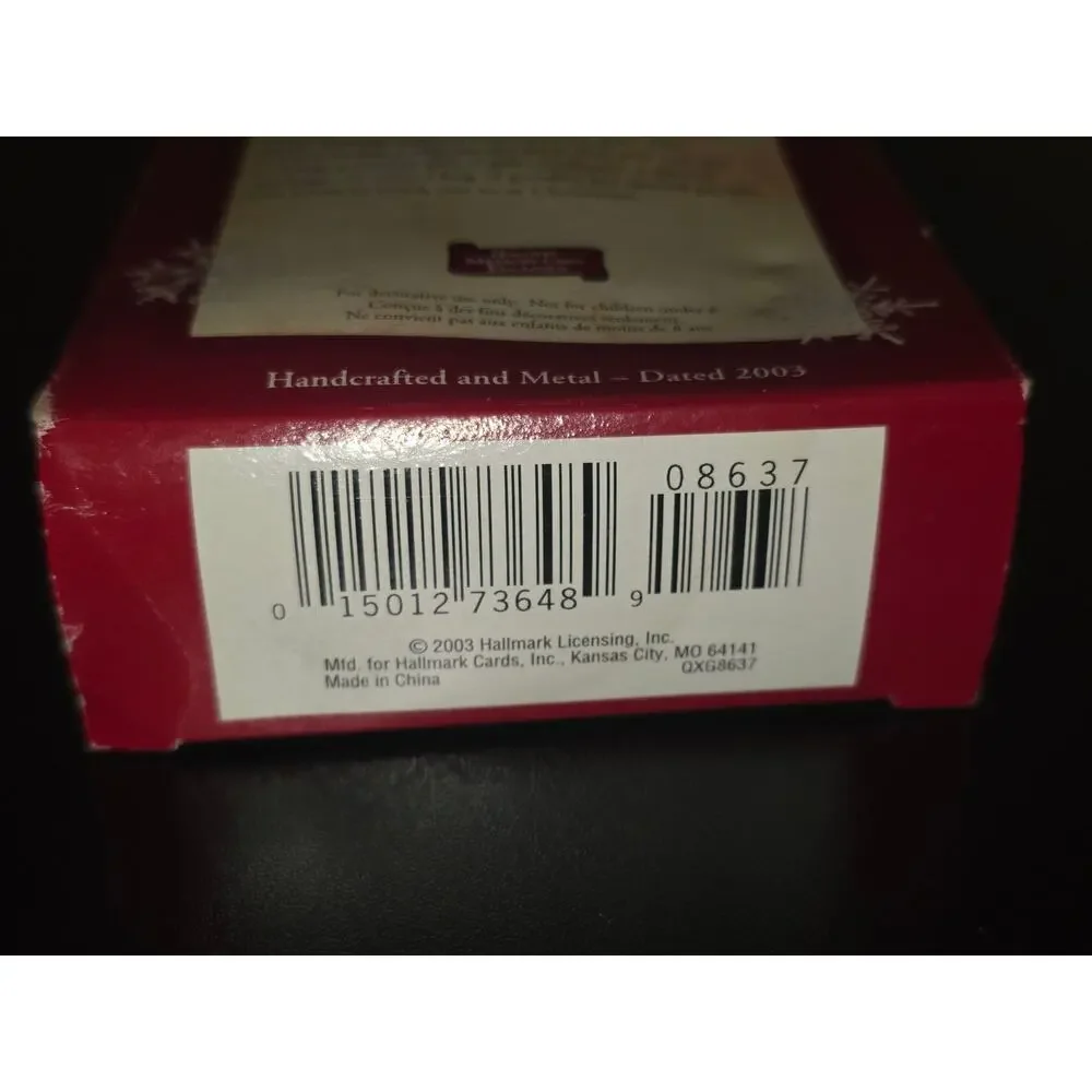 2003 Hallmark Keepsake‎ Christmas Ornament CHRISTMAS TREE GIFT CLIP